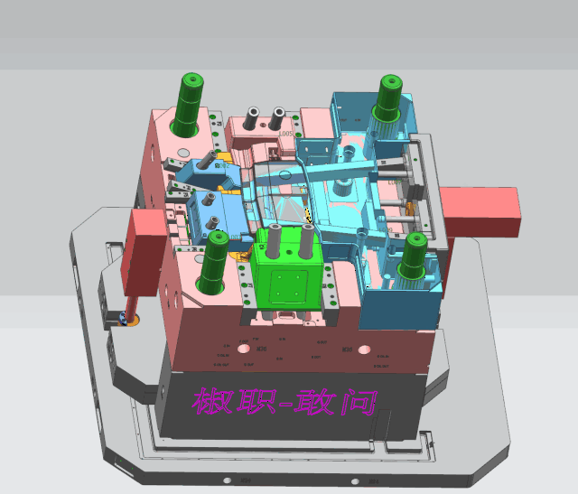把机械结构做成这么复杂的动图,高级工程师都是烧脑看