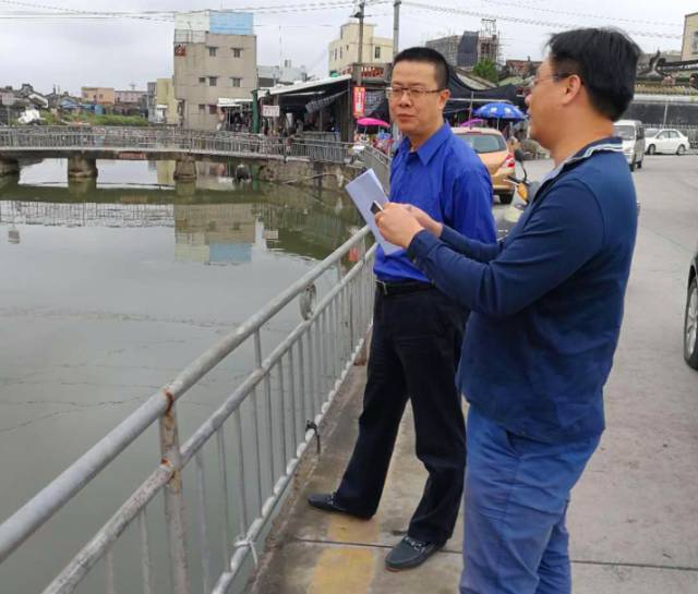 简讯丨许廷贤到胪岗镇, 成田镇开展河道实地巡查工作