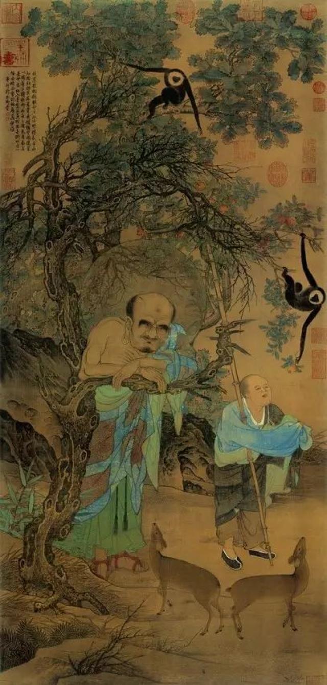 被蒋公带到台湾的十幅画,每幅画都代表着一个时代!
