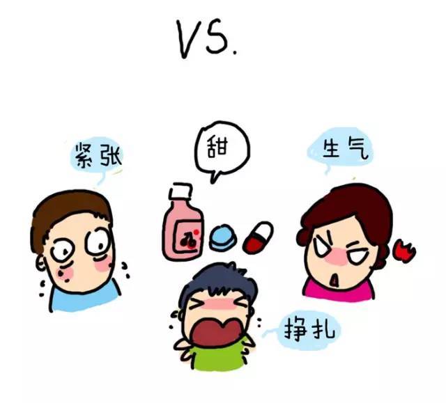 孩子吃药就像上刑场,我该怎么办?| 漫画