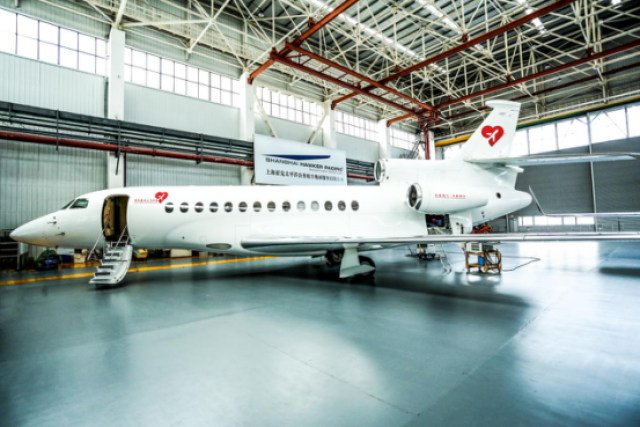 爱伶爵私人飞机会在上海公务机基地启动VR科