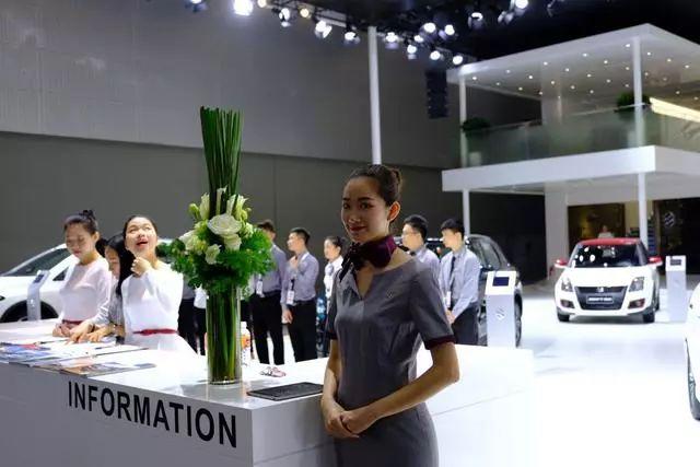 2017广州车展之车模篇:第一图真好看