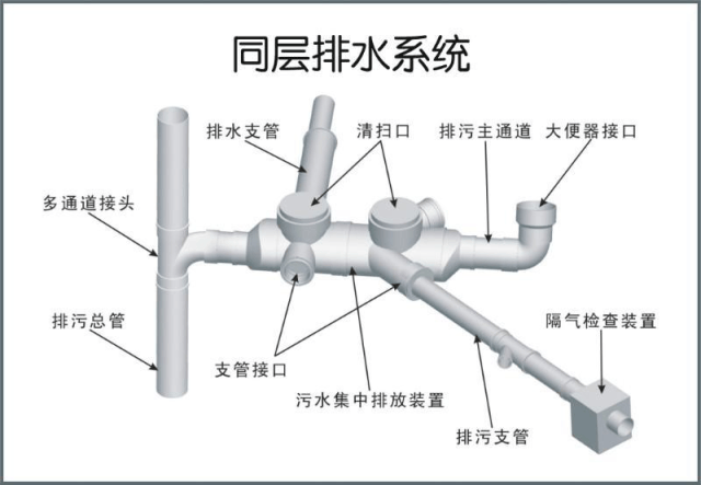 设计同层排水,管道堵塞漏水全击破,不蓝瘦不香菇