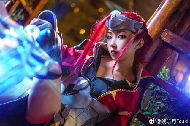 游戏COS丨王者荣耀国士无双韩信女版 你被惊