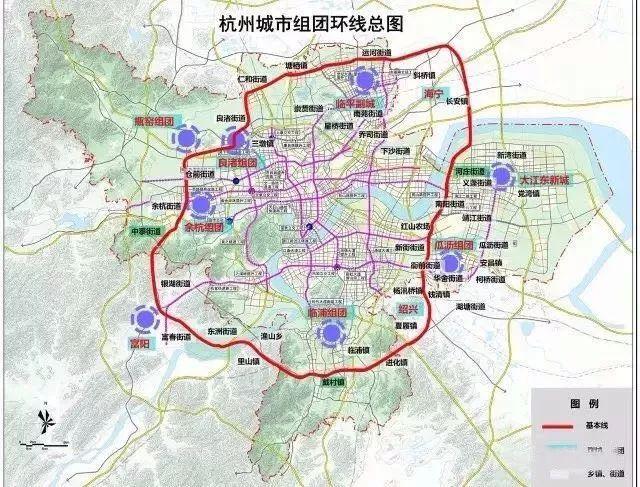 杭州中轴"穿心"轨道快线等规划公示出炉!