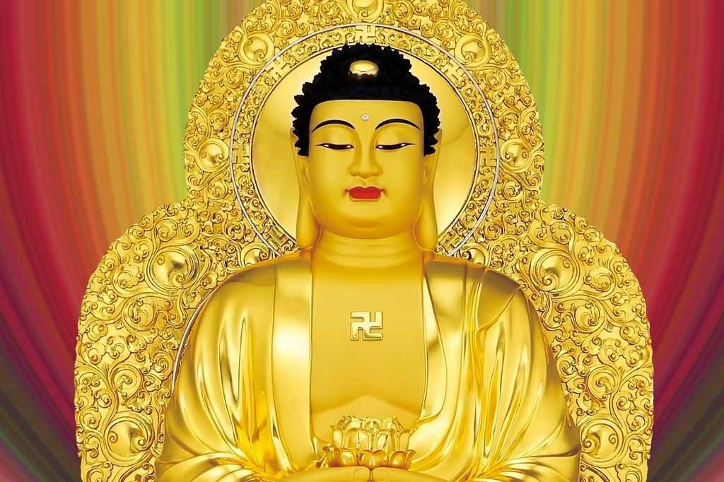 你是否注意到大多数佛的眼睛都是半睁着的并且向下看,这是为何?