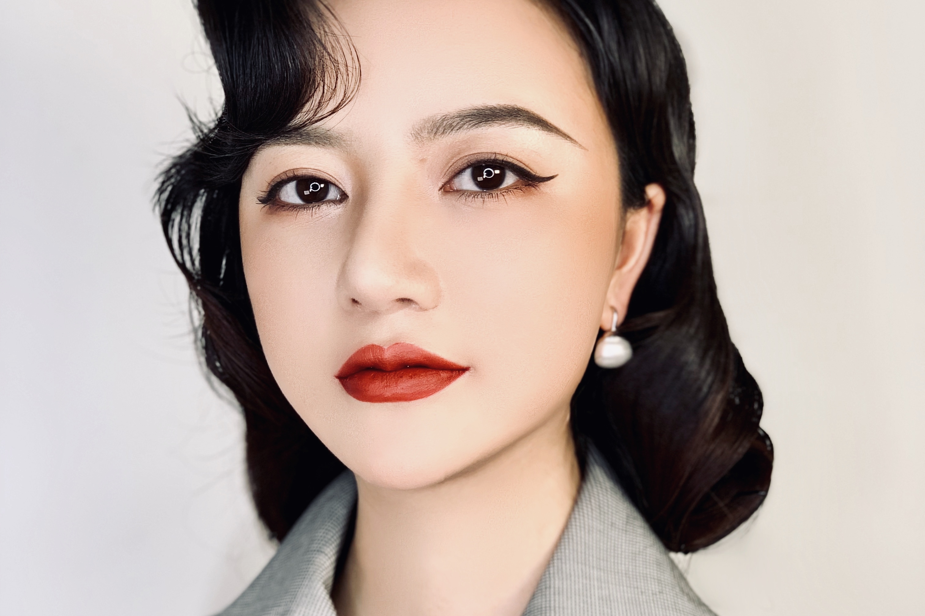 复古妆一个时代经典的重温宁波化妆学校复古妆课堂