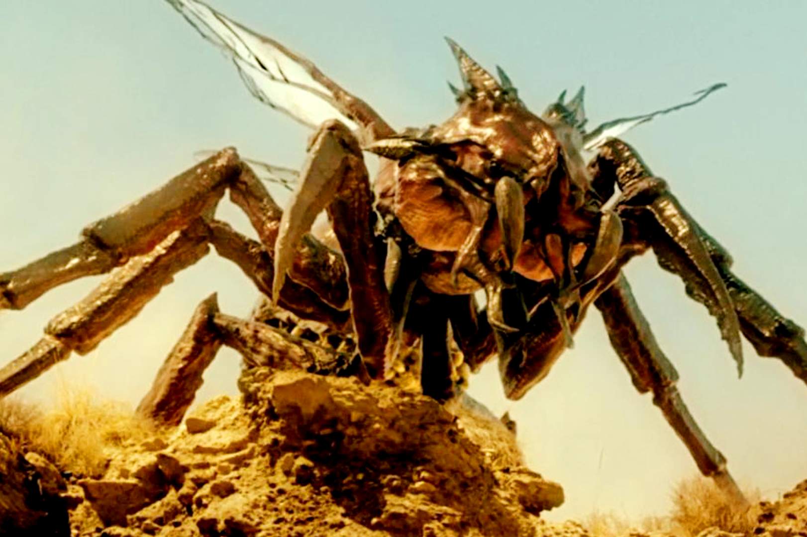 人类培养出变异蚂蚁,却不料蚂蚁冲破基地逃了出来,一部经典科幻片