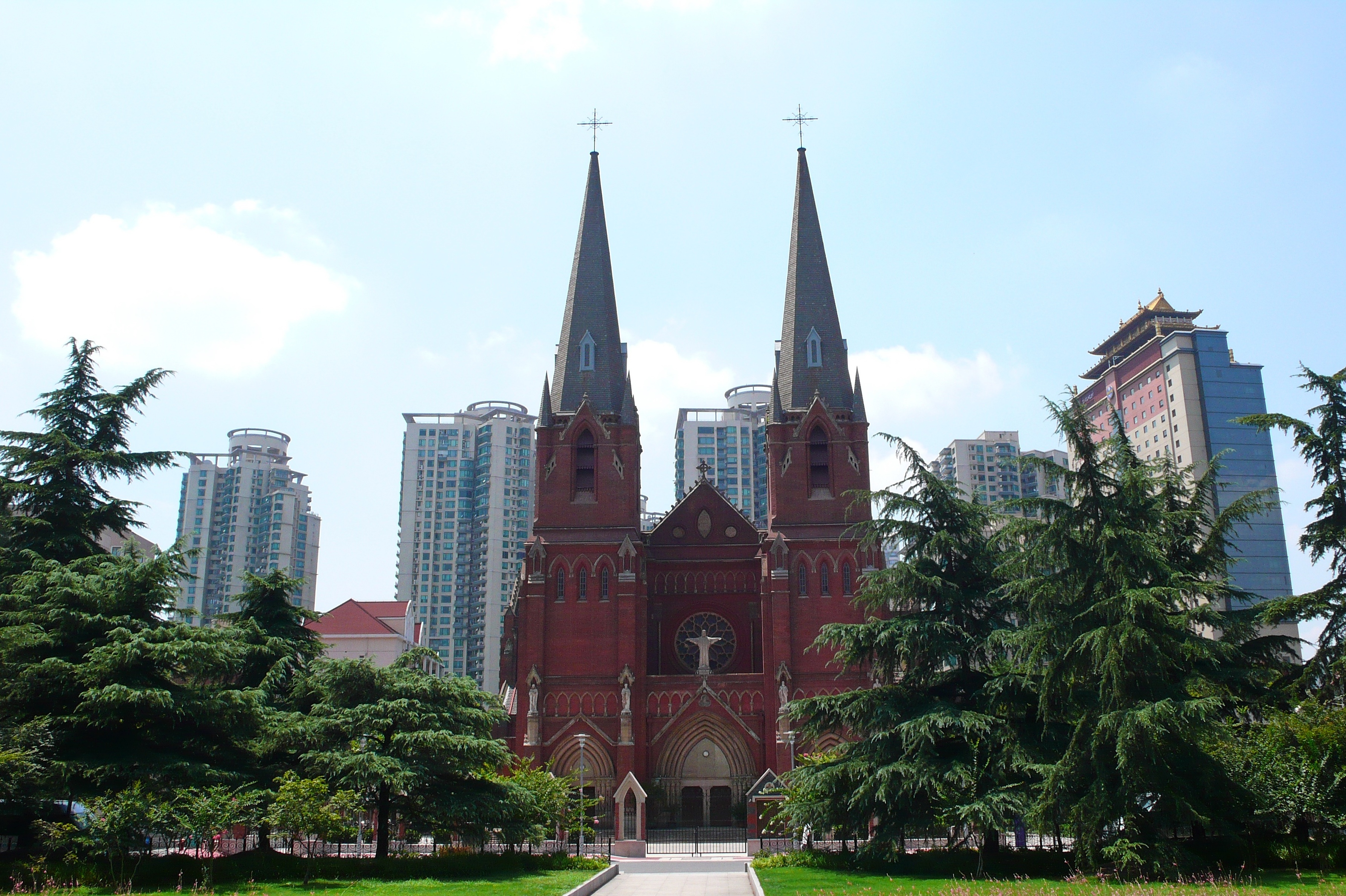 上海徐家汇大教堂图片