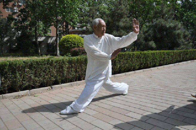 八卦掌名师孙志君先生演练的程派八卦掌,精彩!