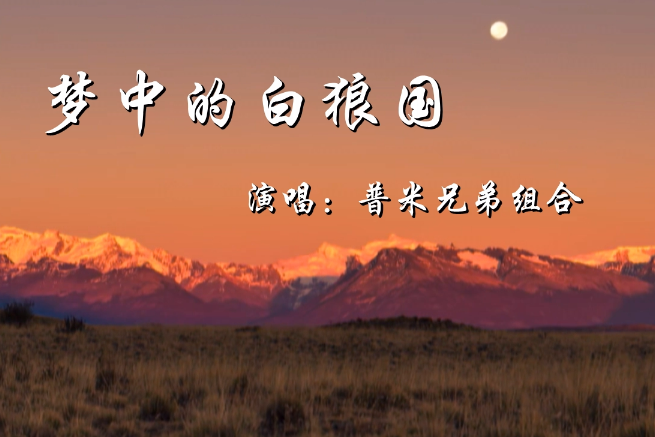 艺援帮宣发普米兄弟梦中的白狼国正式上线