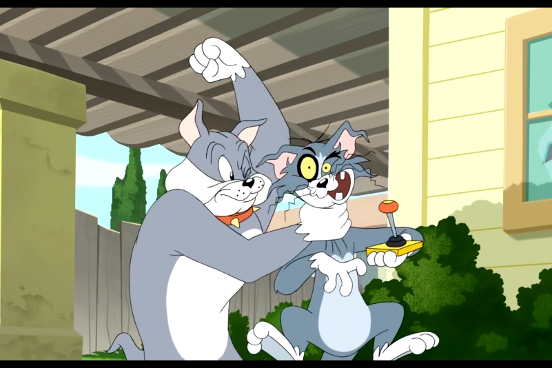 猫和老鼠斗牛犬这暴脾气上来就给我猫哥一顿胖揍