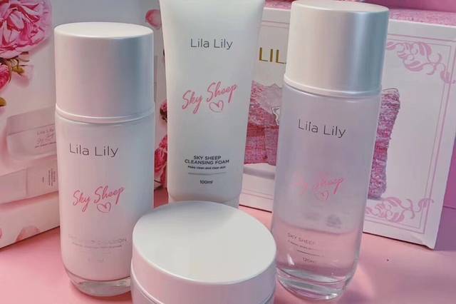 新品来袭 lila lily丁香莉莉空姐水光四件套