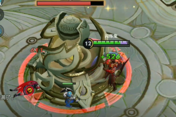 王者荣耀首次玩曹操竟然偷塔成功了