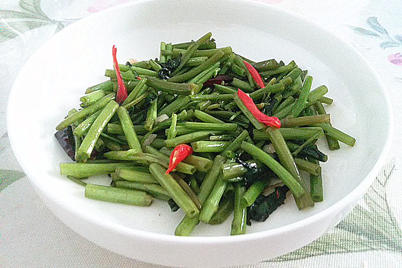 4月多吃这碱性食物,2元一大把,抗菌消炎,通便解毒,正当季_雍菜