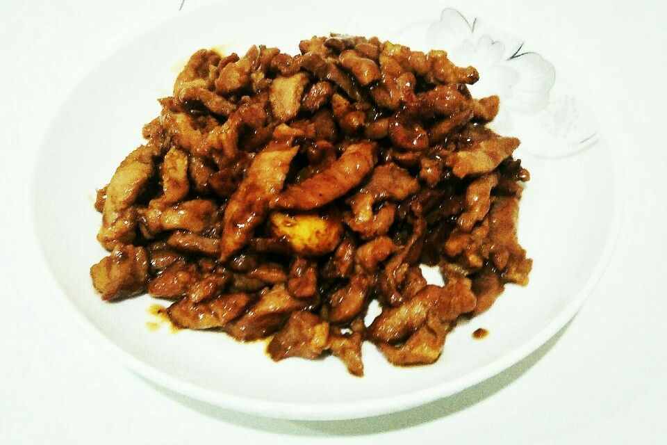 醋溜肉丝,一道酸酸甜甜的夏日开胃菜