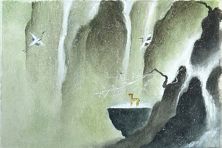 逐梦刀画石德成