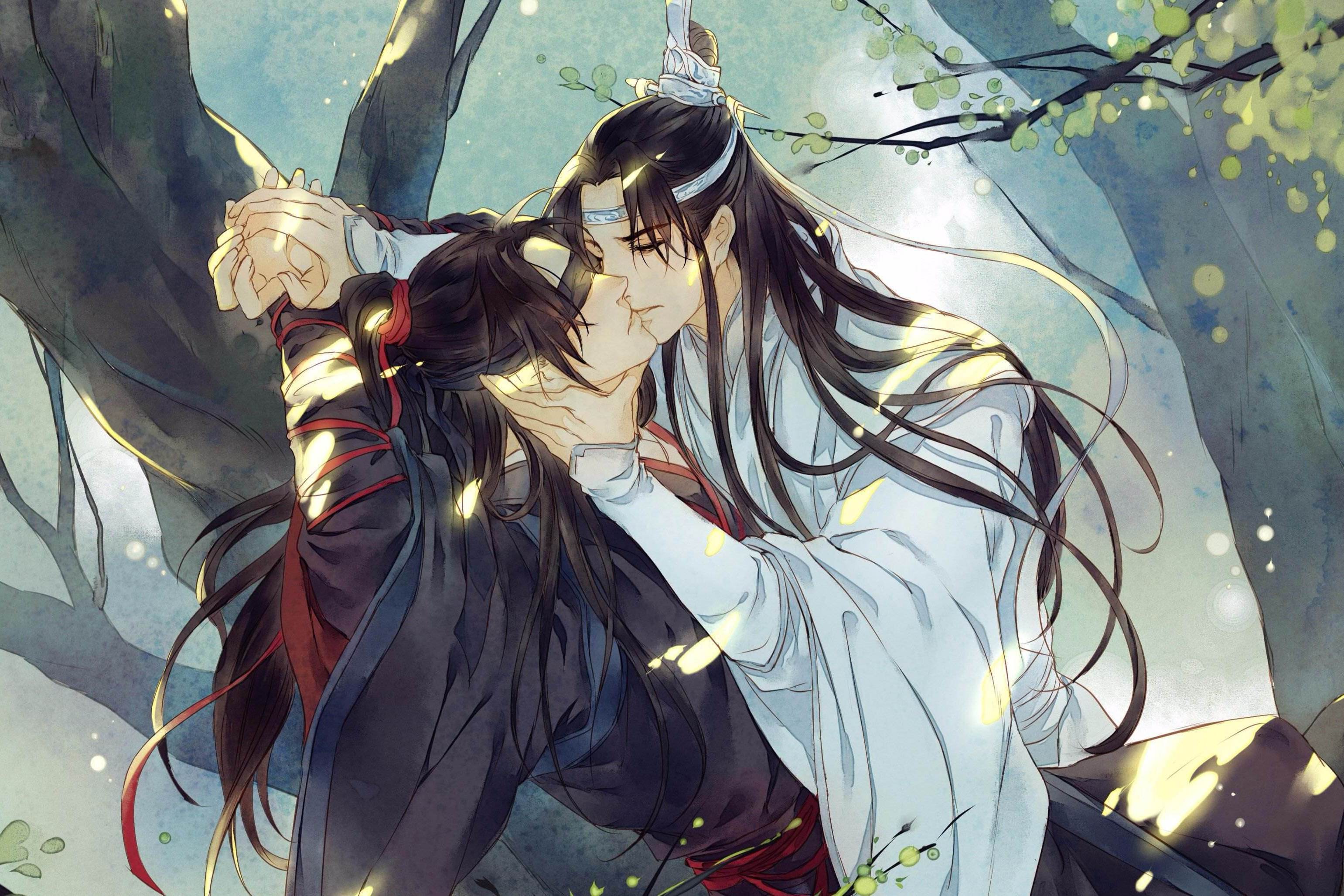 魔道祖师魏无羡蓝忘机，魏婴，唯你是我心之所系，我会护着你_蓝湛