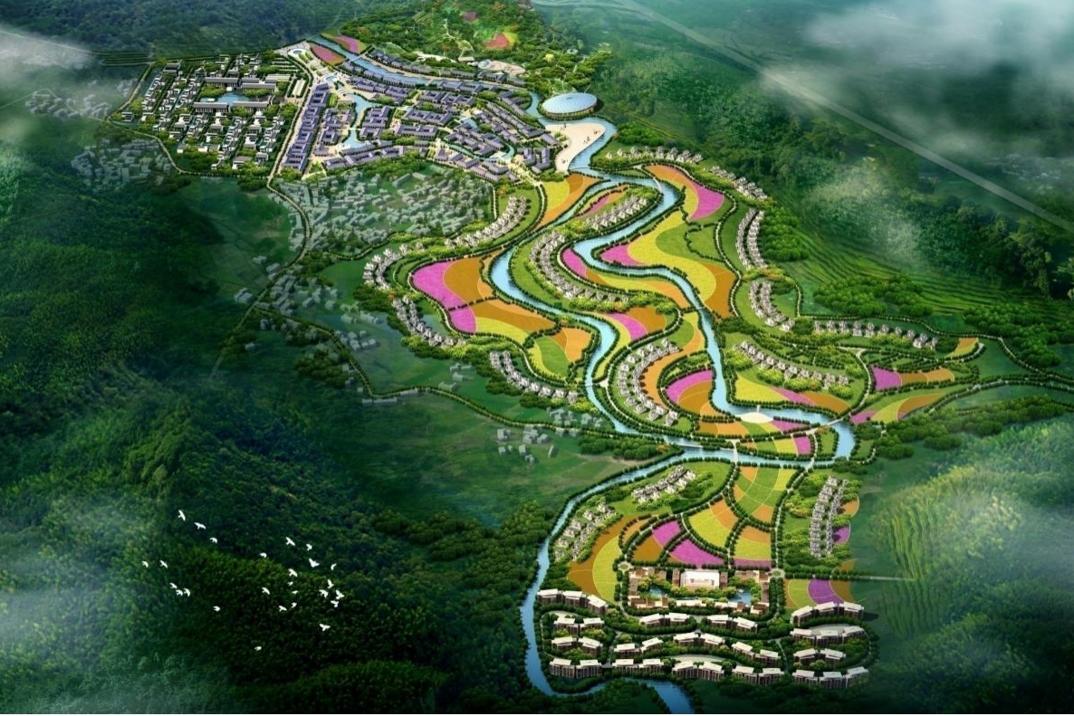 康养小镇文旅综合体建设可行性研究报告乡村公园项目建议书_旅游
