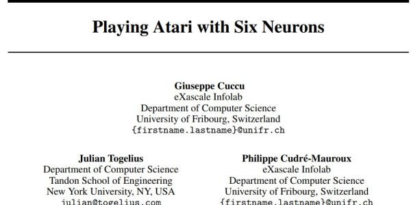 学界 | 分离特征抽取与决策制定，如何用6-18个神经元玩转Atari游戏