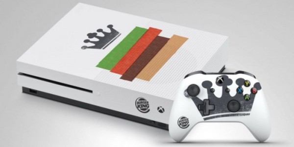 汉堡王将奖励给幸运顾客一台特别定制版Xbox One S