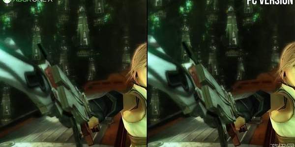 《最终幻想13》Xbox1X画质对比PC 画面几乎毫无二致