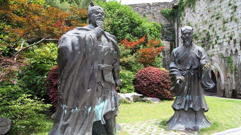 历史名人朱元璋人物雕塑主题展示-搜狐大视野-搜狐新闻