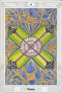 塔罗教室|托特塔罗牌：宝剑四-搜狐大视野-搜狐新闻