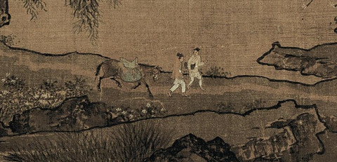 刘松年 《四景山水图》欣赏-搜狐大视野-搜狐新闻