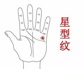 星纹出现在不同的手纹上代表着什么