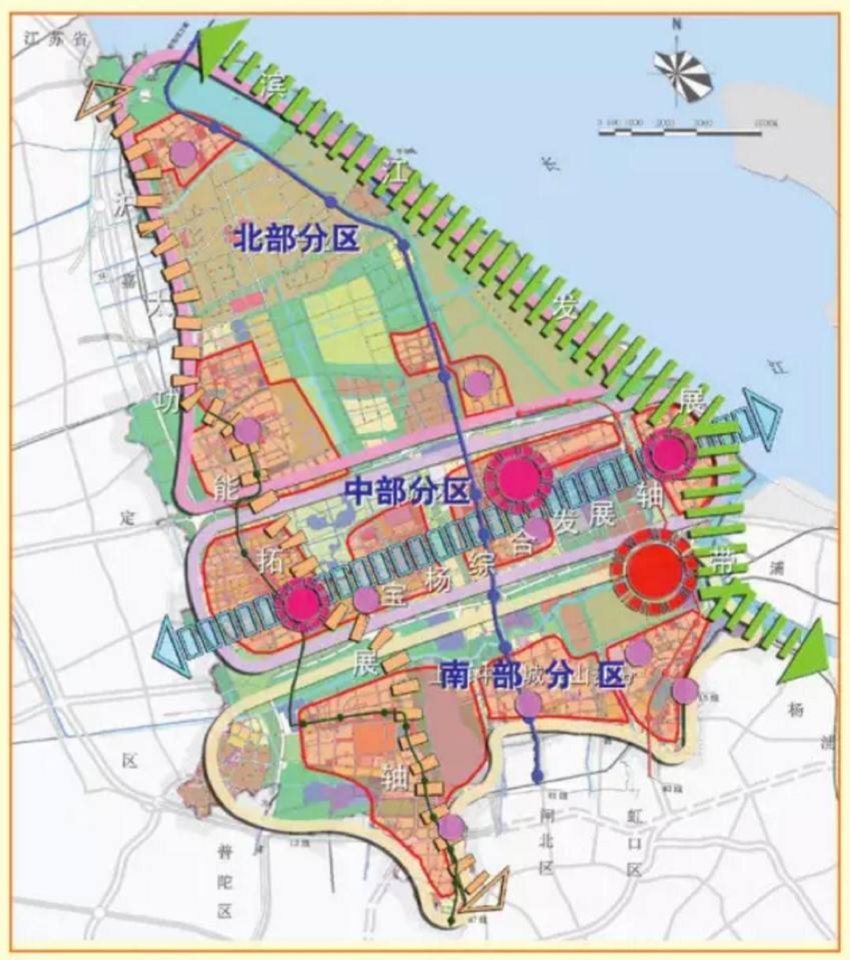宝山长滩规划图片