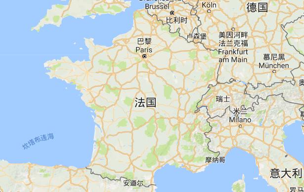 法国鲁昂地理位置图片