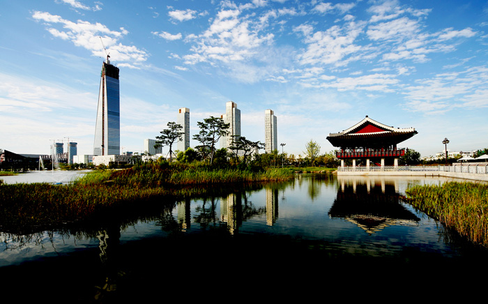芝麻旅游:韩国仁川松岛国际都市