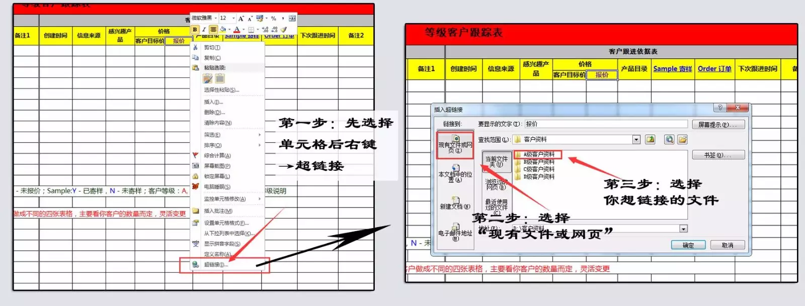 如何有效地管理客戶資料