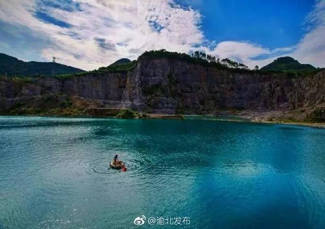 廢棄採石場變身美麗礦山公園 快去重慶渝北銅鑼山