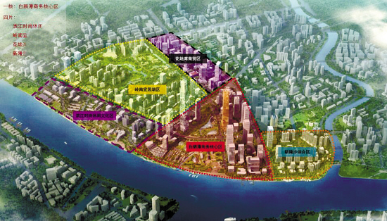 广州花地湾规划图图片