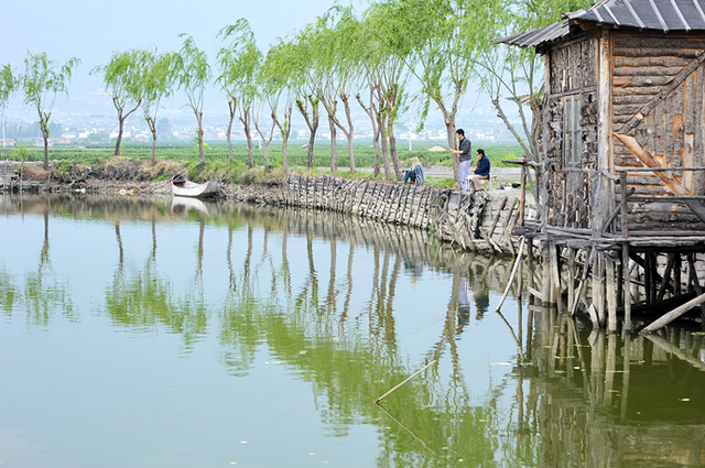 在汙水魚塘,如何成功垂釣到魚?