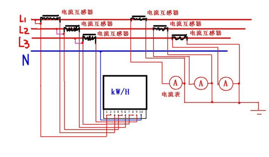 高压pt柜互感器接线图图片