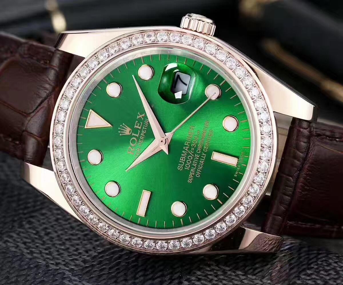 一款绿色的劳力士腕表,让你彰显出青春活跃