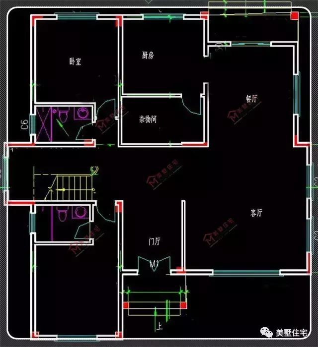 13x14米農村別墅這套圖紙設計圓了我媽媽的夢