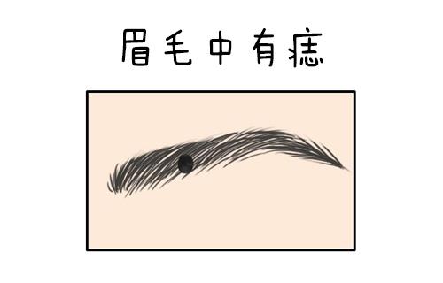 为是草里藏珠或眉里藏珠