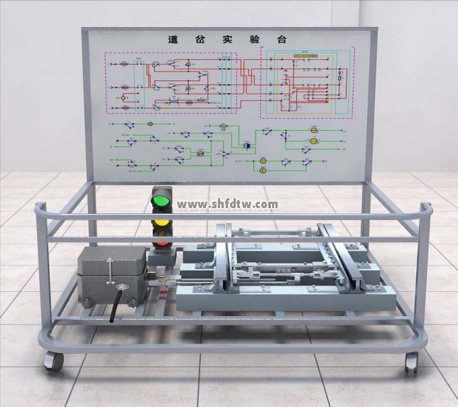天威城市轨道交通道岔信号实训系统道岔仿真实验台