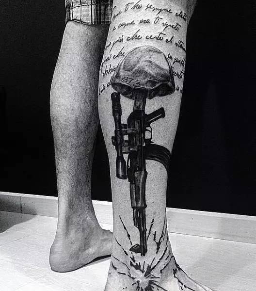 美国特种兵纹身图片