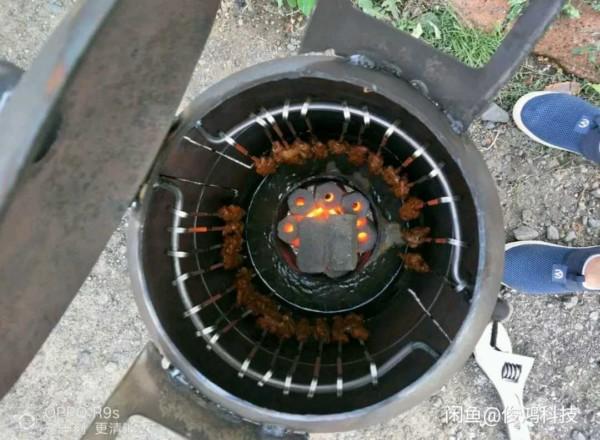 液化气罐改烤炉教程图片