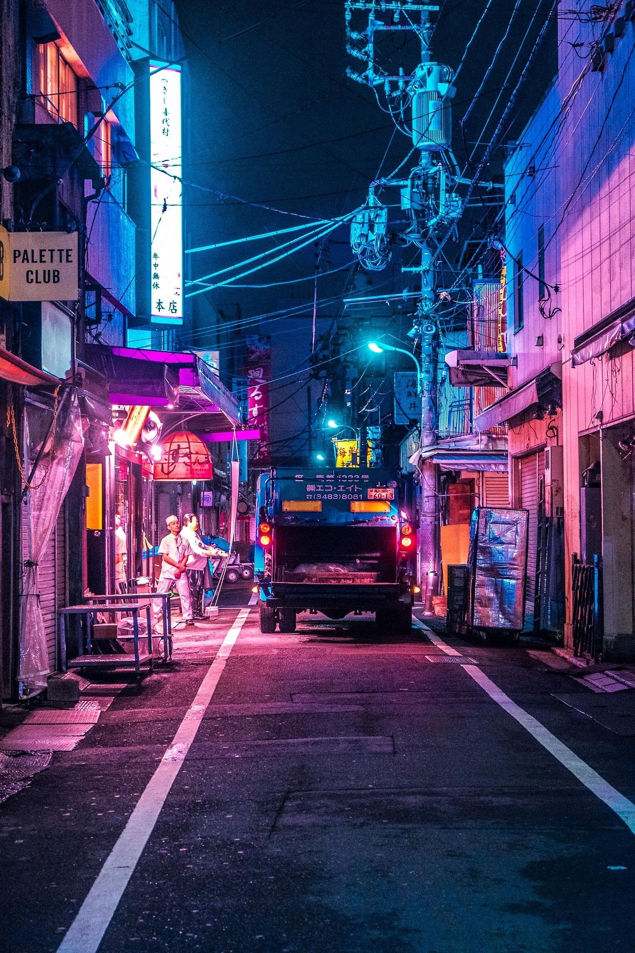 孤独的夜晚图片街头图片