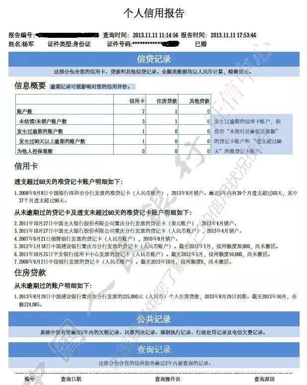 麻利儿的去查查自己的个人征信报告吧,万一出现不良征信,不管是客观的