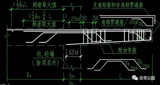 挑梁伸入墙体长度图片