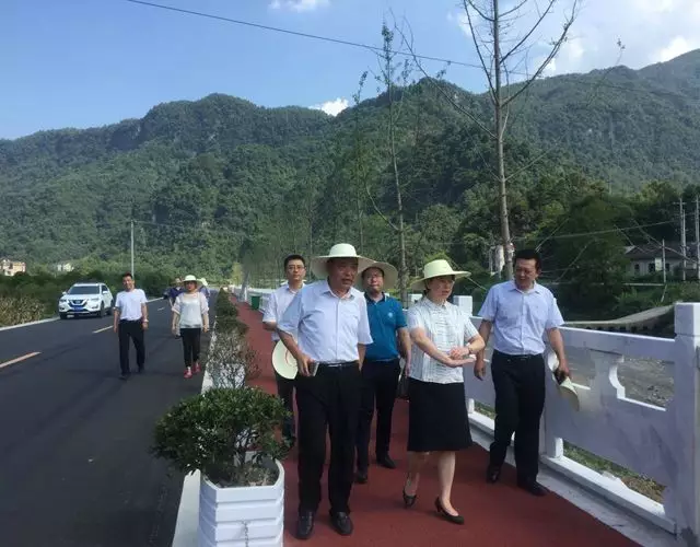 副市长周正英督查长阳重点旅游项目