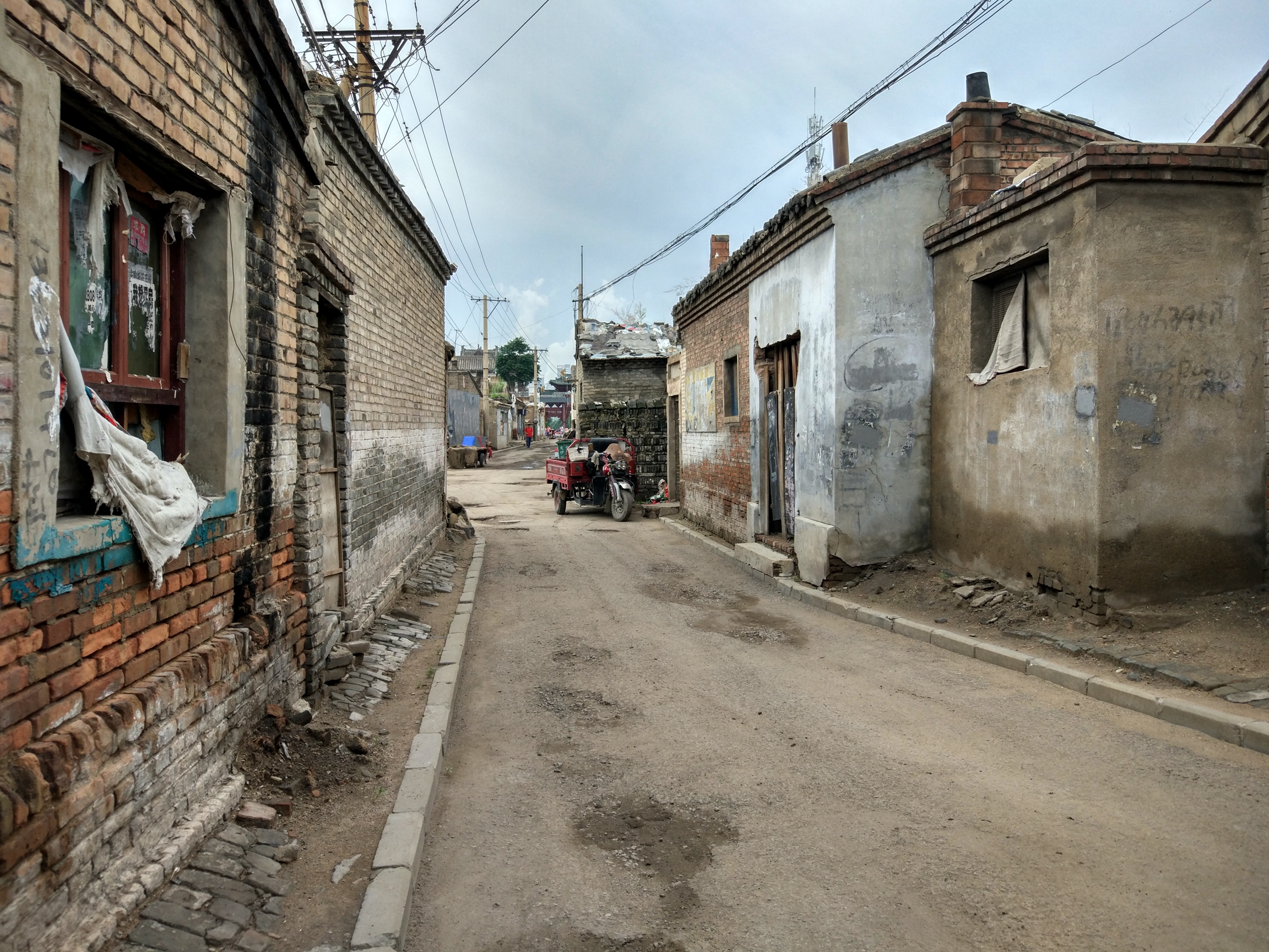 90年代大同街道老照片图片