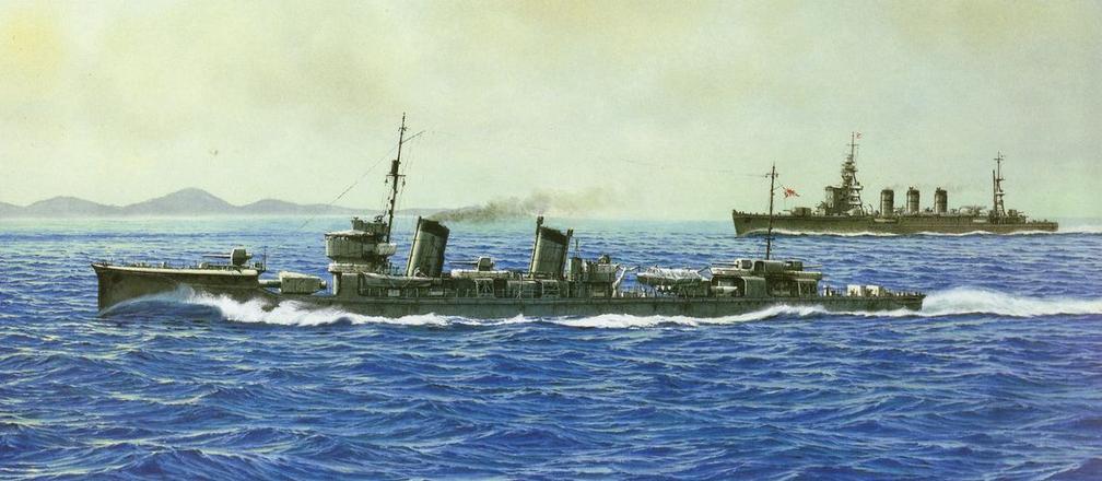 特立独行军舰:二战日本独苗驱逐舰岛风号